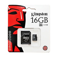 Thẻ nhớ Micro Kingston 16GB Class 10, 45MB/s