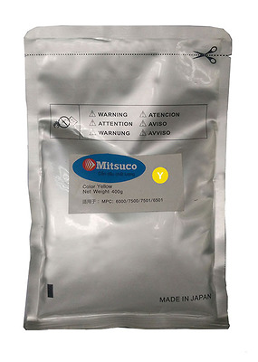 Bột từ máy photo Ricoh màu MPC 3260/5560/6000/7500/8000 (450Grams) (Y)