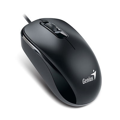 Chuột quang có dây DX-110, giao tiếp USB (Màu đen)