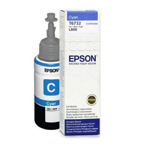 Mực nước máy in Epson L800/1800 (T6732) (C)