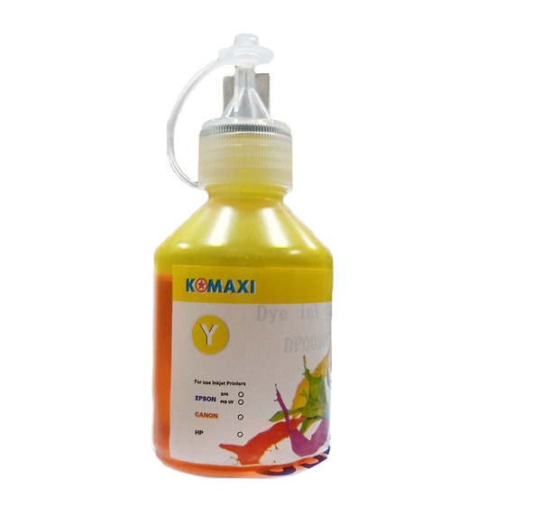 Mực Pigment UV 100lm 100lm for máy in Epson T60/1390/230/290 (Yellow)