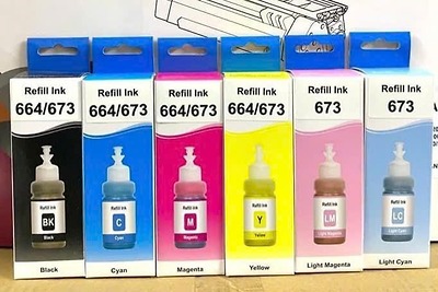 Mực in phun Epson T673 - Mực in Epson L800,L805,L810,L850,L1800Mực in phun Epson T673 - Mực in Epson L800,L805,L810,L850,L1800